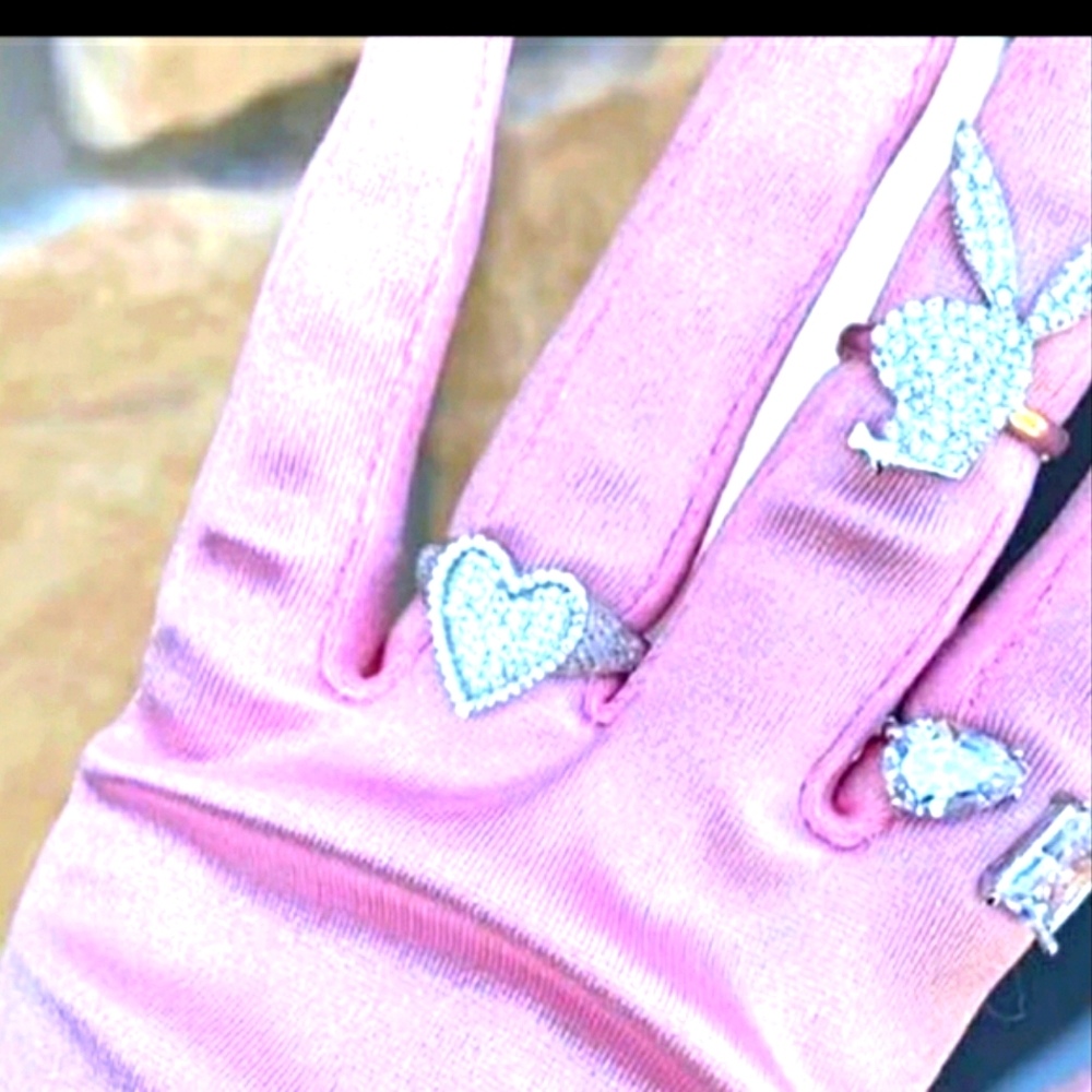 Playboy Bunny adjustable ring - Picture 2 of 5